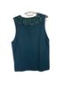 Magaschoni 100% Cashmere Teal Cashmere Pullover Sweater Size XL - photo 3