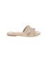 fs/ny 100% Leather Tan Sandals Size 9 1/2 - photo 1