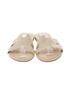 fs/ny 100% Leather Tan Sandals Size 9 1/2 - photo 2
