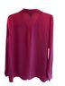 Worthington 100% Silk Pink Button-Down Shirt Size L - photo 2