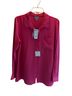 Worthington 100% Silk Pink Button-Down Shirt Size L - photo 1