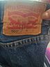 Levi's 100% Cotton Blue Jeans Size 42 waist - photo 3