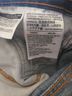 Levi's 100% Cotton Blue Jeans Size 42 waist - photo 10