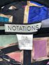 Notations 100% Silk Print Multi Color Button-Down Shirt Size M - photo 3