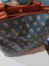 Dooney & Bourke Print Blue Leather Hobo One size - photo 3