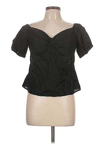 L'Agence L'agence Short Sleeve Blouse (view 1)