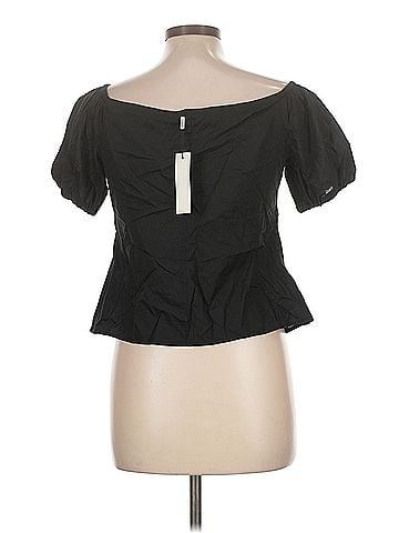 L'Agence L'agence Short Sleeve Blouse (view 2)