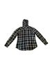 Boston Traders Plaid Black White Blue Green Button-Down Shirt Size S - photo 2
