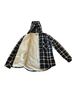 Boston Traders Plaid Black White Blue Green Button-Down Shirt Size S - photo 4