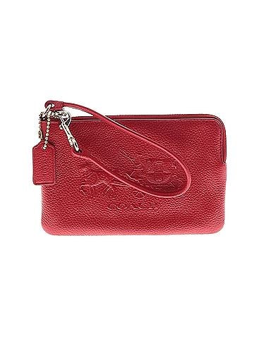 Coach coach Coach Leather Wristlet (view 1)