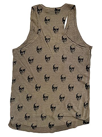 Skull Cashmere Tank Top (view 2)