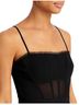 BCBGMAXAZRIA Black Layered Tulle Evening Gown Cocktail Dress - photo 3