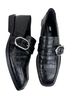 DKNY 100% Leather Black Flats Size 8 - photo 1