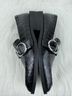 DKNY 100% Leather Black Flats Size 8 - photo 8