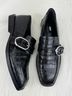 DKNY 100% Leather Black Flats Size 8 - photo 14