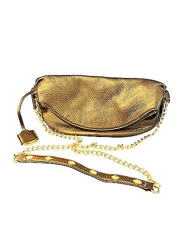 Perlina Leather Clutch (view 1)