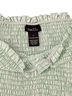 rue21 100% Polyester Floral Green Short Sleeve Blouse Size L - photo 2