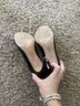 Tory Burch 100% Leather Black Tory Burch Heels Size 7 1/2 - photo 4
