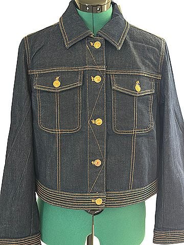 Chico's Trucker Denim Jacket (view 1)