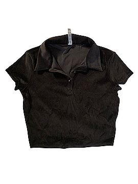 Alo Short Sleeve Button-Down Shirt (view 2)