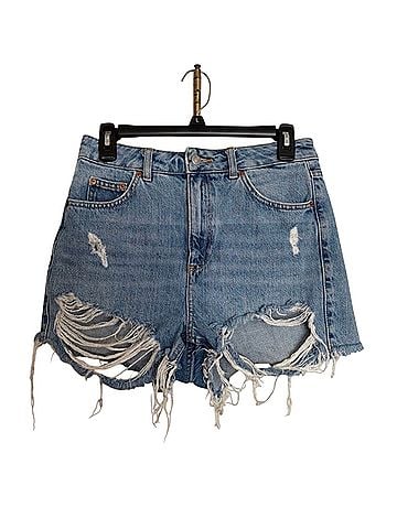 Topshop Denim Shorts (view 1)