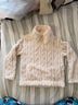 Marissa Olivia 100% Polyester White Pullover Sweater Size S - photo 3