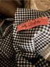 Dolly Custom Luxurysilk Western Gingham Flare Pants Silk Pants - photo 5