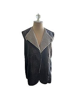 Sanctuary Faux Suede Shearling Vest Vest (view 2)