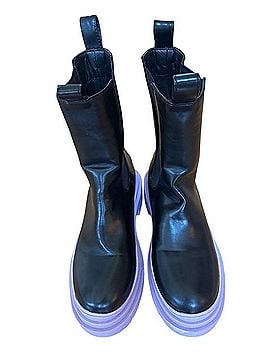 Azalea Wang Ghosted Flatform Chelsea Boot Boots (view 2)