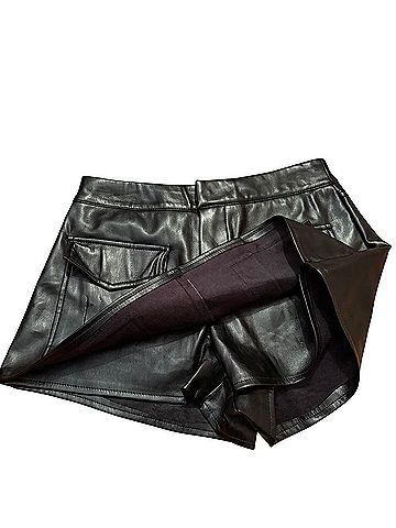 Forever 21 Faux Leather Shorts (view 2)