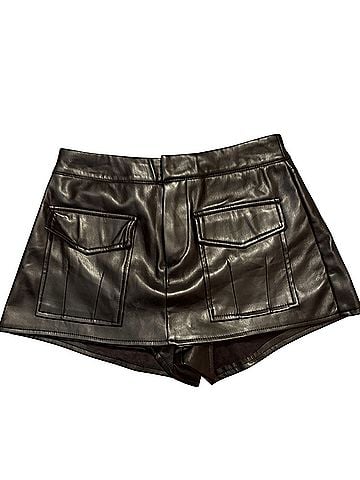 Forever 21 Faux Leather Shorts (view 1)