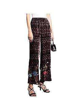 Johnny Was Velour Pants (view 1)