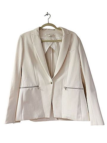 Veronica Beard Iconic Scuba Dickey Jacket Blazer (view 2)