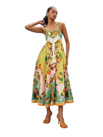 ALEMAIS Lemonis Fruit Casual Dress (view 1)