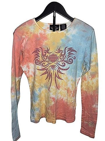 Harley Davidson Long Sleeve Blouse (view 1)