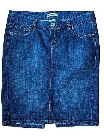 Z.Cavaricci Denim Skirt (view 1)