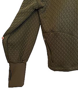 Sweaty Betty Pace Jacquard Running Half Zip Sweatshirt (view 2)