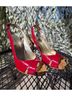 Guess Solid Red Heels Size 6 1/2 - photo 6
