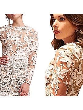 Monique Lhuillier BHLDN collab Cocktail Dress (view 1)