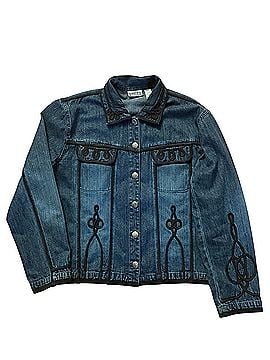 Chico's vintage heritage classic embroidered Denim Jacket (view 1)