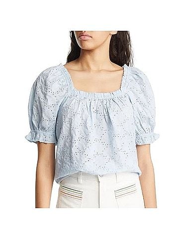 & Other Stories Short Sleeve Blouse (view 1)