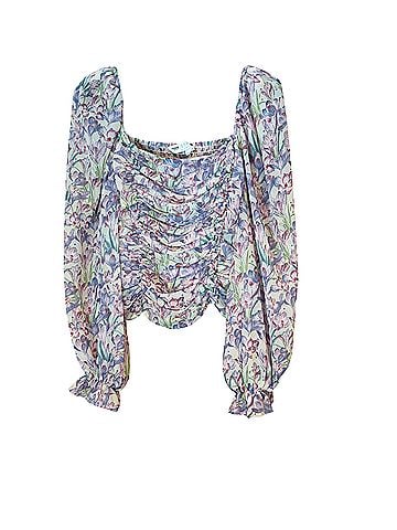 Astr Long Sleeve Blouse (view 1)