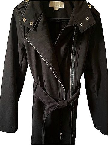 Michael Kors Asymmetrical Zip Trench Coat Trenchcoat (view 2)