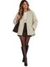 Zara 100% Polyester 100% Polyester Multi Color Green Jacket Size L - photo 1