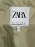 Zara 100% Polyester 100% Polyester Multi Color Green Jacket Size L - photo 8