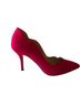 Jessica Simpson Solid Red Heels Size EU 37 1/2 - photo 1
