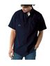 Pro Edge 100% Polyester Blue Short Sleeve Button-Down Shirt Size S - photo 2