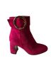 Napoleoni Red Ankle Boots Size EU 37 - photo 1