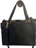Anne Klein Black Leather Tote One size - photo 2