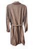 Escada Virgin Wool Belted Trench Coat Jacket - photo 2